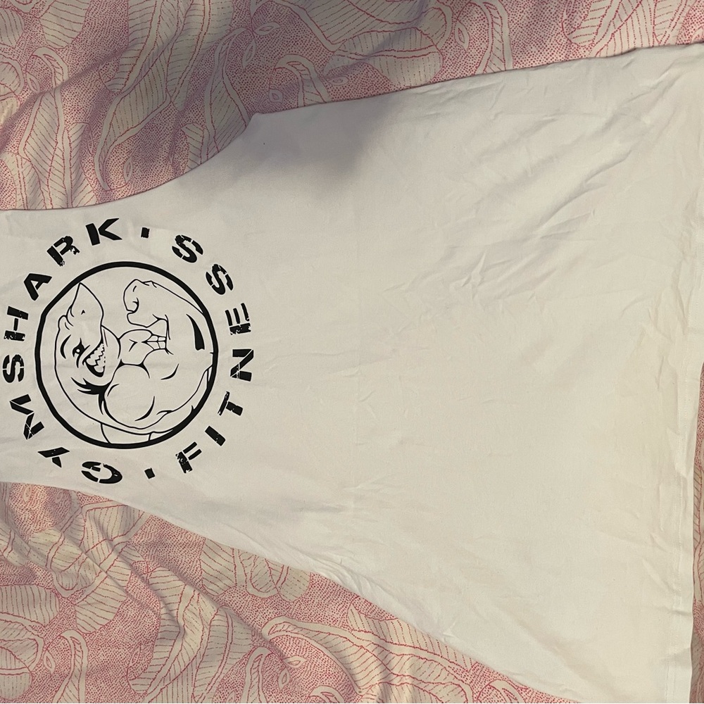 Gymshark white tank